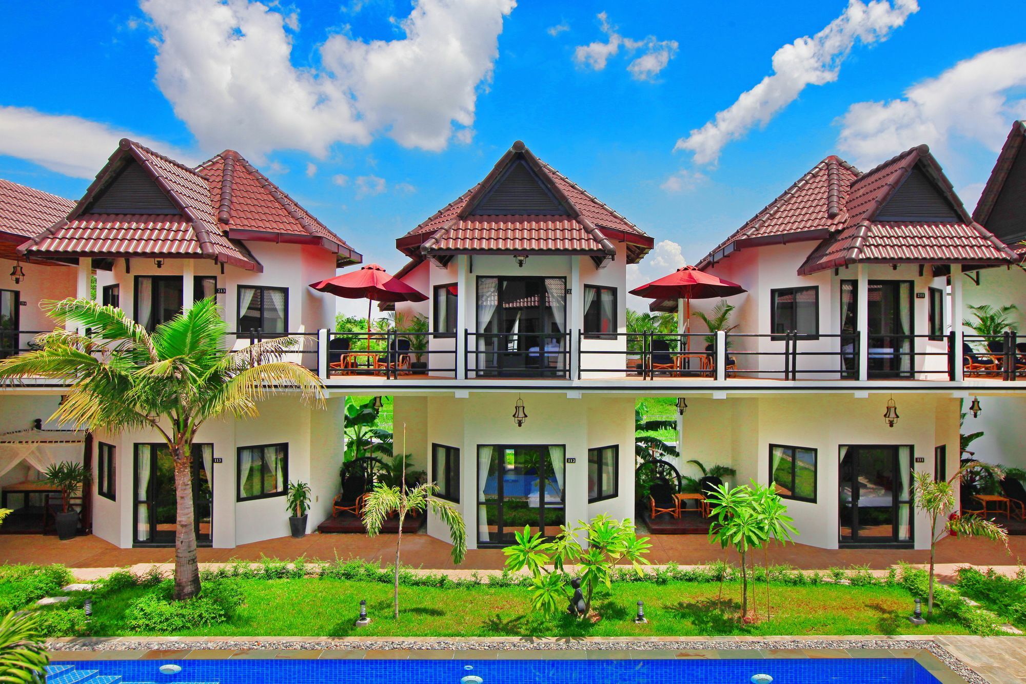 סיאם ריפ S.R Sofia Villa Hotel מראה חיצוני תמונה